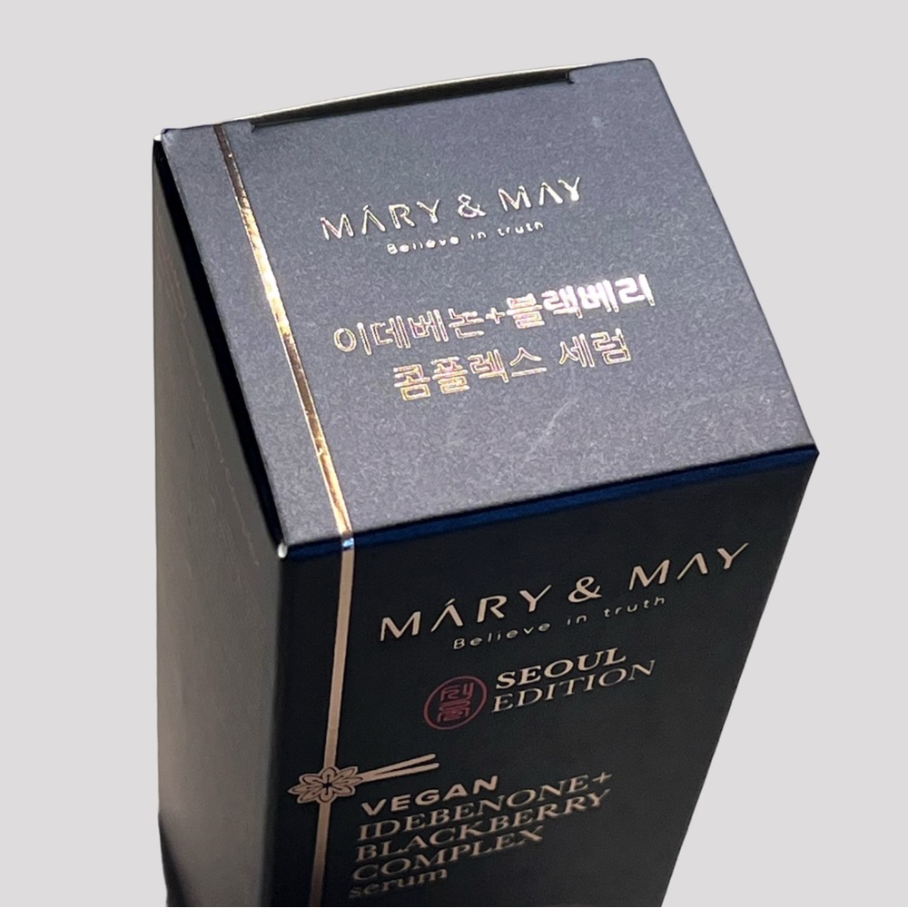 Mary & May Seoul Edition Idebenone + Blackberry Complex Serum - Picture 10 of 11